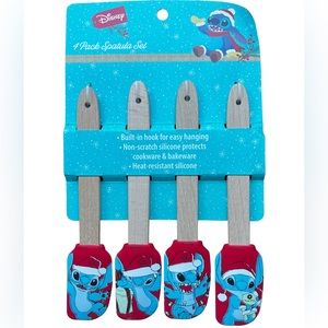Disney Stitch 4 Pack Spatula Set